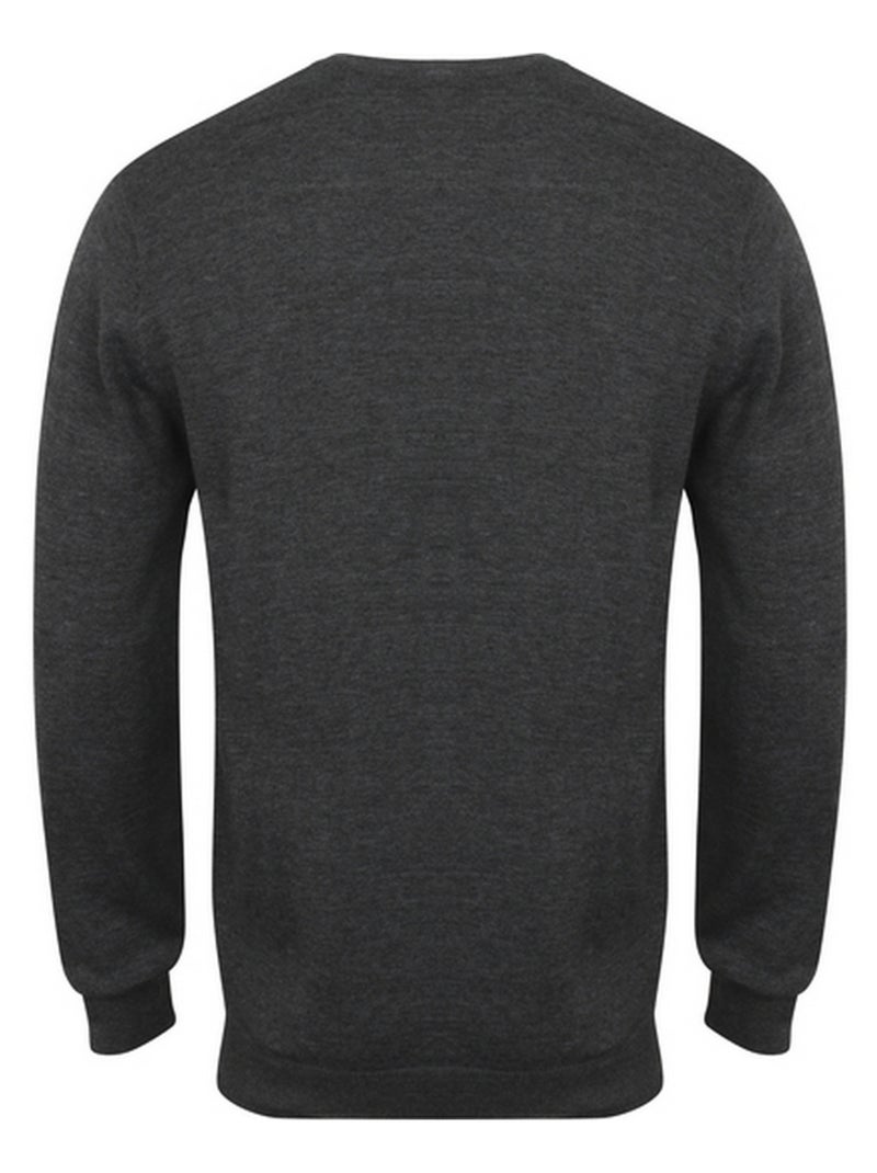 Henbury - Pull Gris chiné - Kiabi