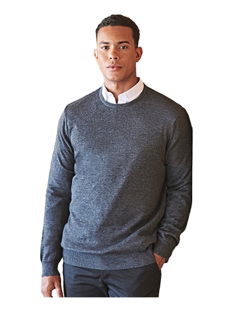 Henbury - Pull Gris chiné - Kiabi