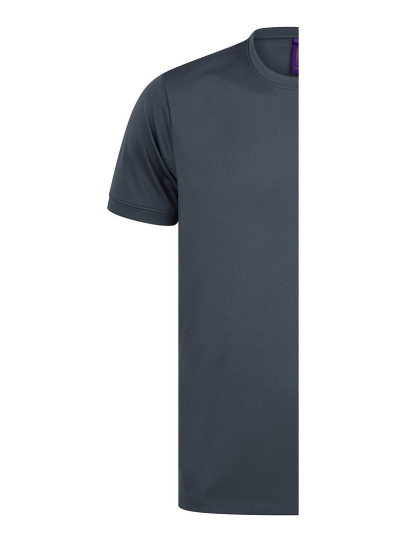 Henbury - T-shirt HICOOL PERFORMANCE Bleu marine - Kiabi
