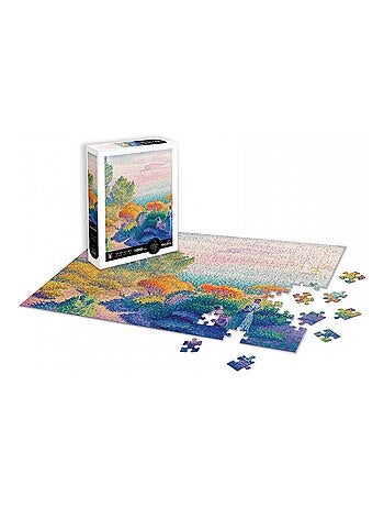 Puzzle 60 pièces : Licorne dans un jardin enchanté - N/A - Kiabi