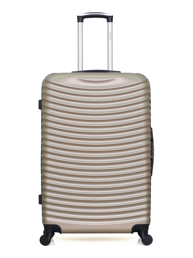 HERO - Lot de 2 - Valise grand format et valise weekend ETNA Beige - Kiabi