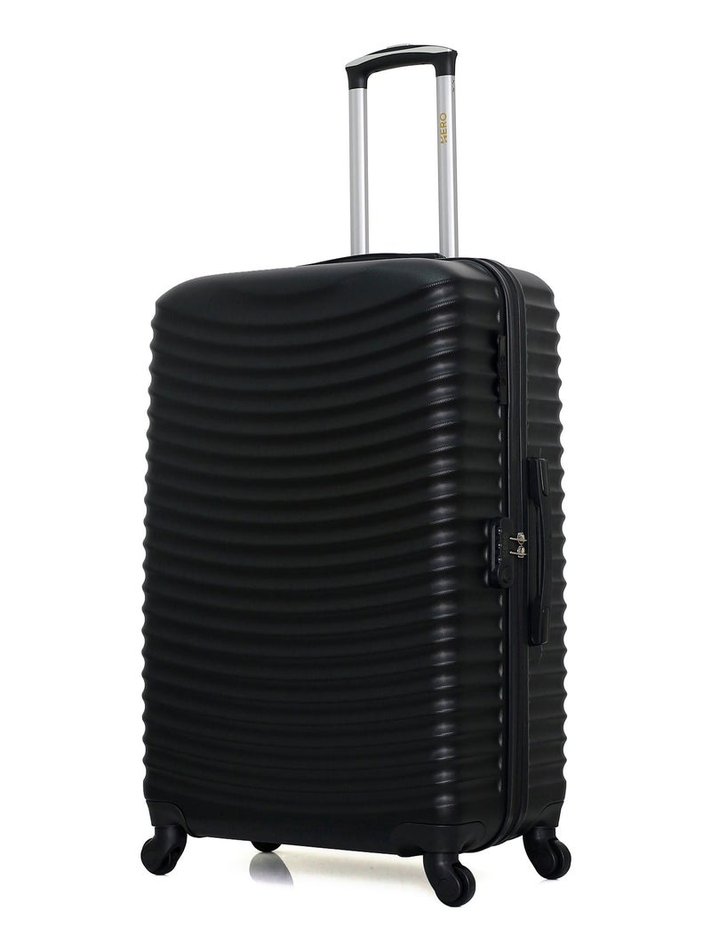 HERO - Lot de 2 - Valise grand format et valise weekend ETNA Noir - Kiabi