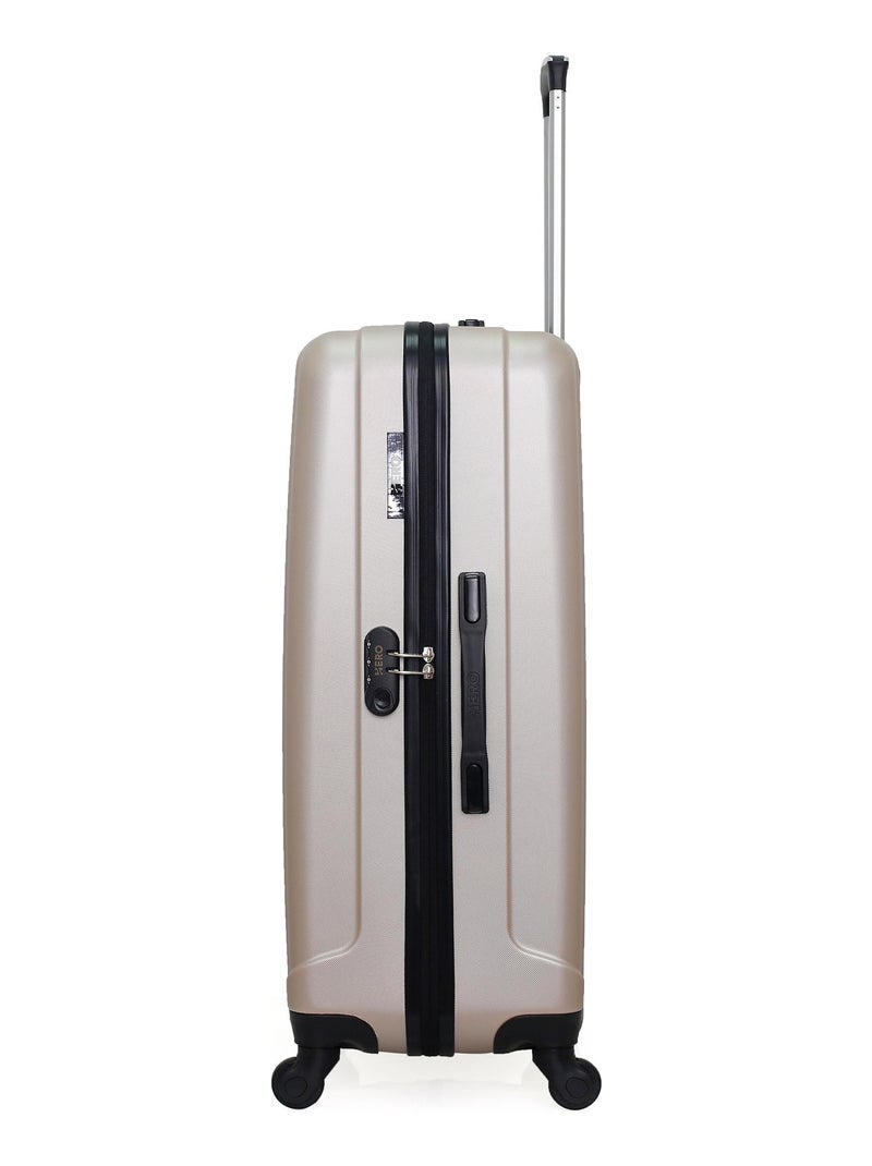 HERO - Lot de 2 - Valise grand format et valise weekend HIMALAYA Beige - Kiabi