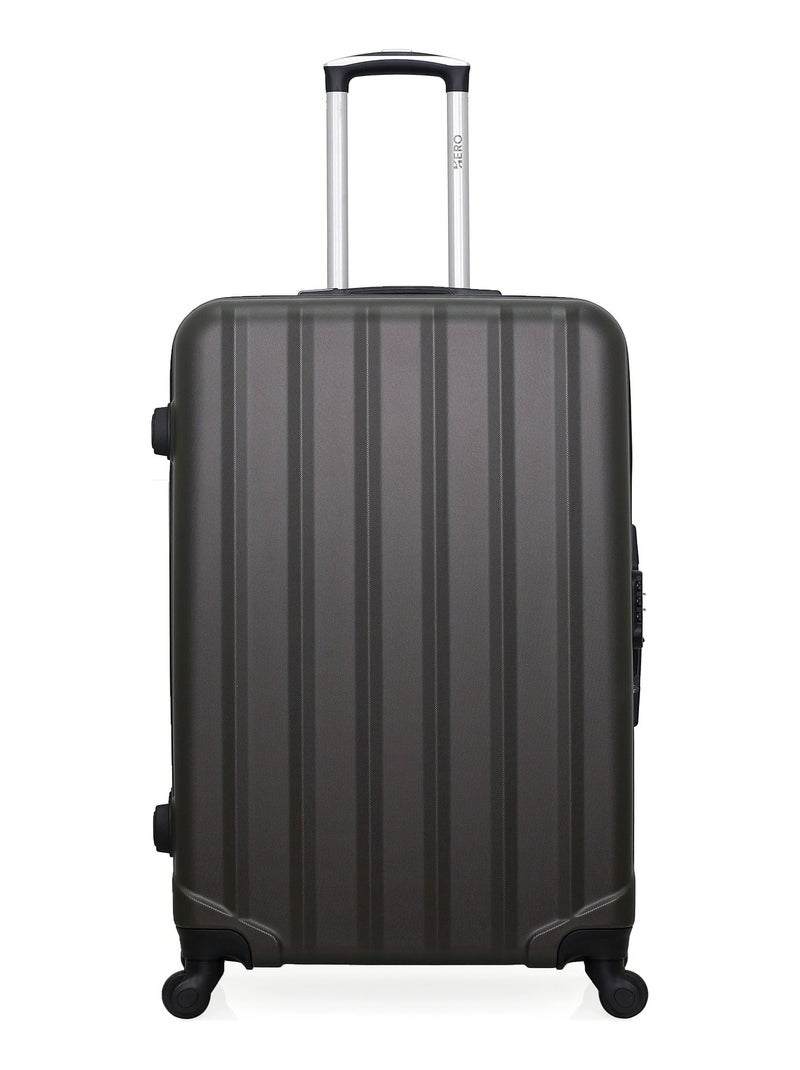 HERO - Lot de 2 - Valise grand format et valise weekend HIMALAYA Gris foncé - Kiabi