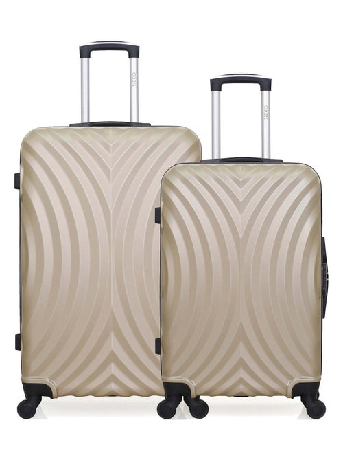 HERO - Lot de 2 - Valise grand format et valise weekend LAGOS - Kiabi