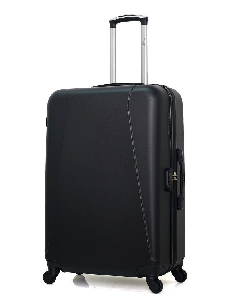 HERO - Lot de 2 - Valise grand format et valise weekend LANZAROTE Noir - Kiabi