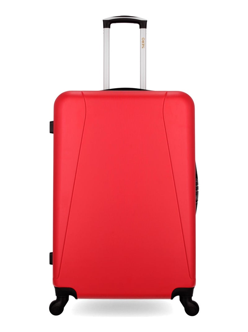 HERO - Lot de 2 - Valise grand format et valise weekend LANZAROTE Rouge - Kiabi