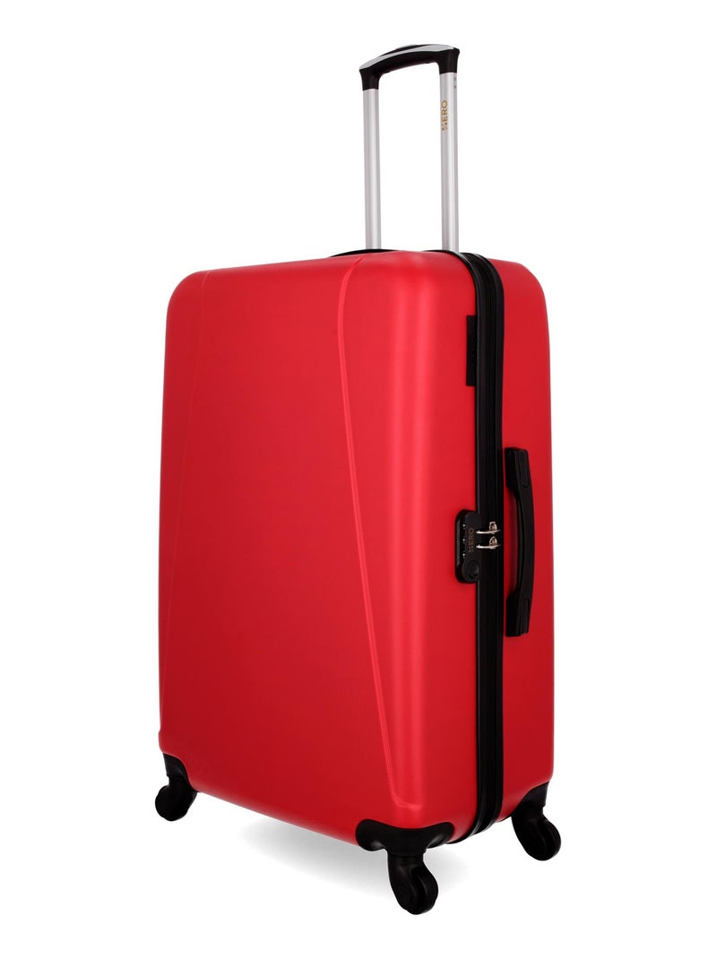 HERO - Lot de 2 - Valise grand format et valise weekend LANZAROTE Rouge - Kiabi