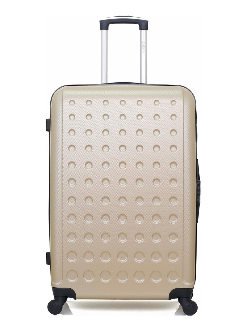 HERO - Lot de 2 - Valise grand format et valise weekend TAURUS Beige - Kiabi