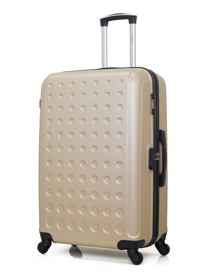 HERO - Lot de 2 - Valise grand format et valise weekend TAURUS Beige - Kiabi