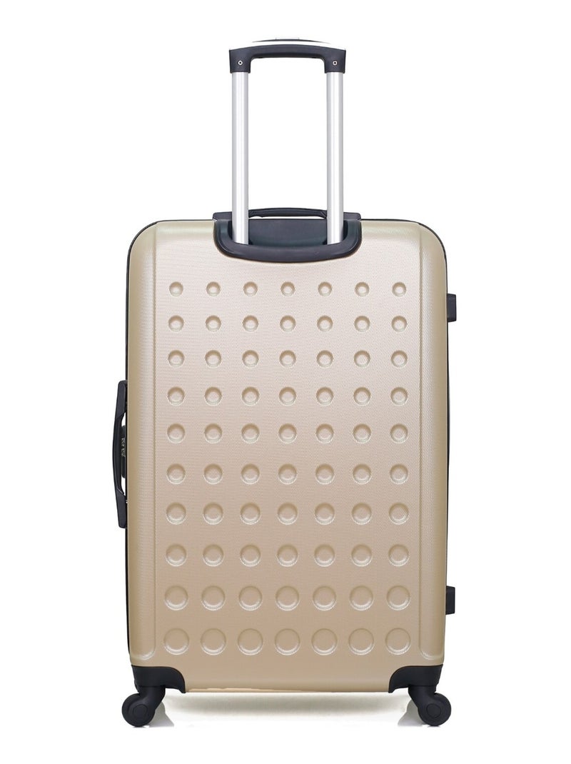 HERO - Lot de 2 - Valise grand format et valise weekend TAURUS Beige - Kiabi