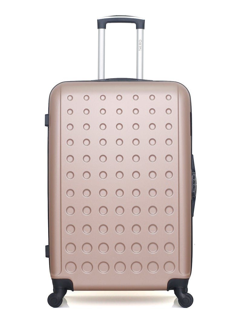 HERO - Lot de 2 - Valise grand format et valise weekend TAURUS Rose Métal - Kiabi