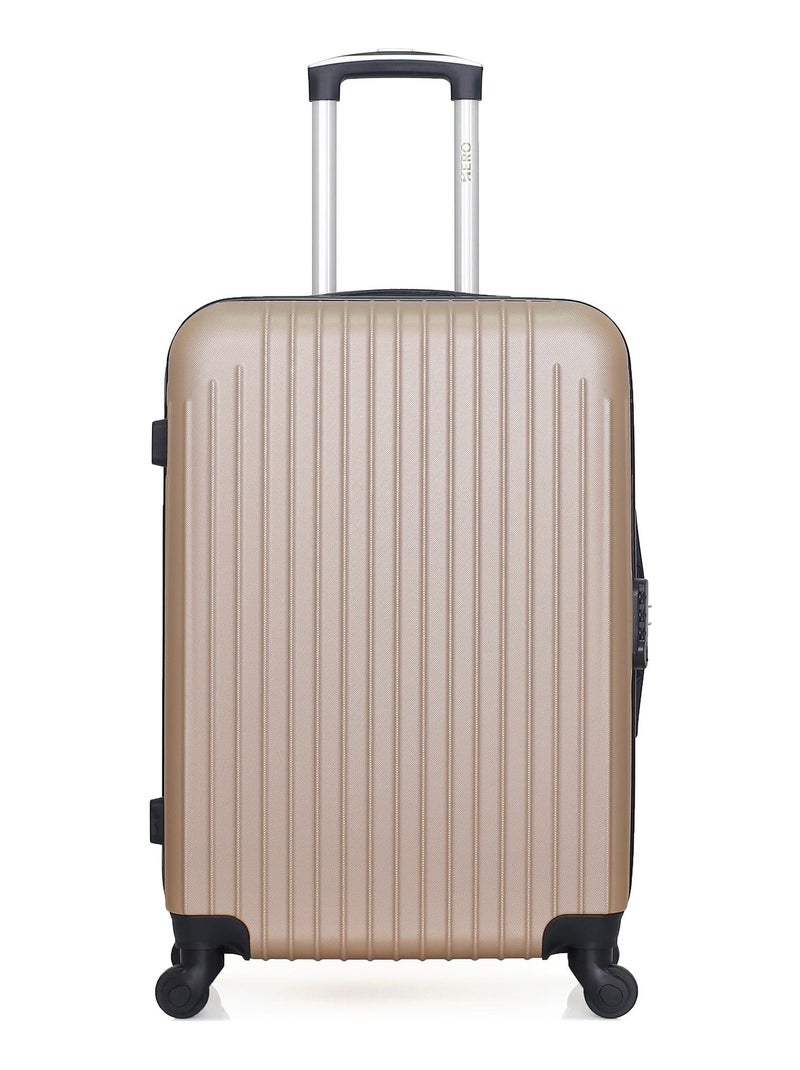 HERO - Lot de 2 - Valise weekend et valise cabine CARPATES Beige - Kiabi