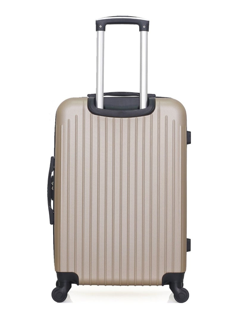 HERO - Lot de 2 - Valise weekend et valise cabine CARPATES Beige - Kiabi