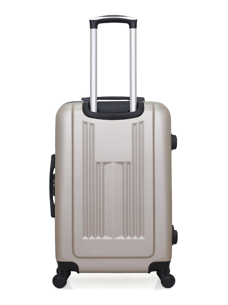 HERO - Lot de 2 - Valise weekend et valise cabine LIPARI Beige - Kiabi