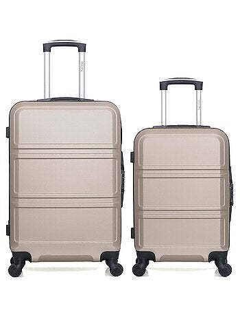 HERO - Lot de 2 - Valise weekend et valise cabine UTAH