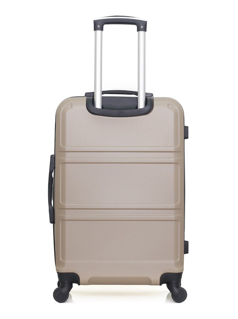 HERO - Lot de 2 - Valise weekend et valise cabine UTAH Beige - Kiabi