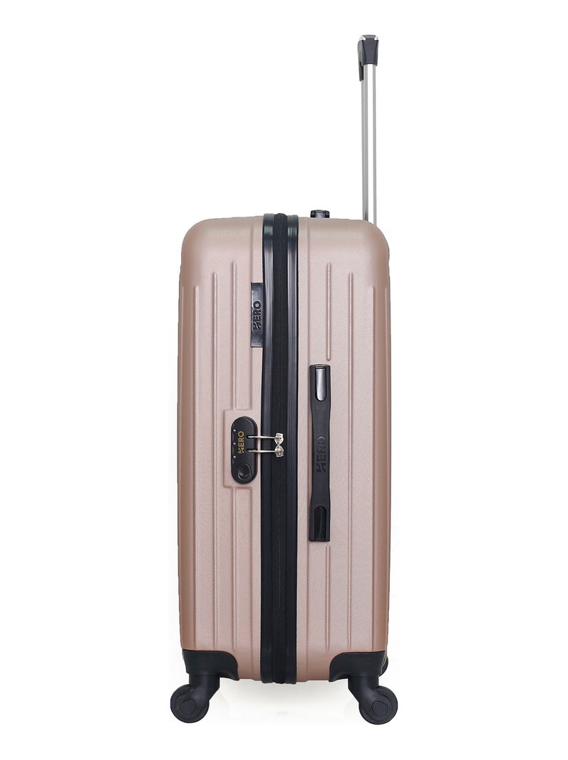 HERO - Lot de 2 - Valise weekend et valise cabine XXS CARPATES Rose Métal - Kiabi