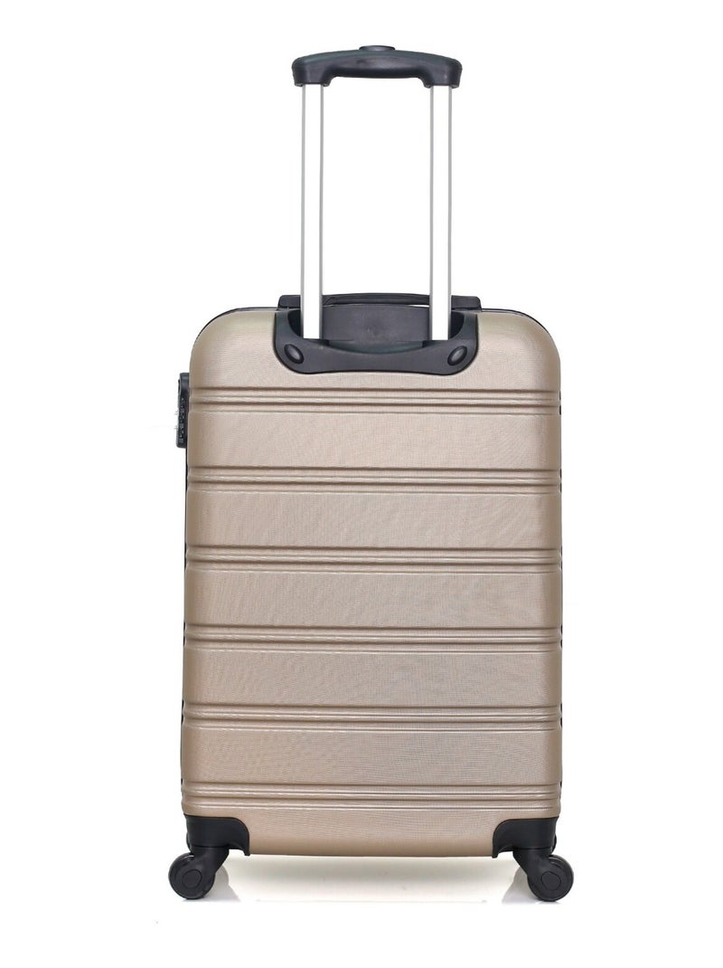 HERO - LOT DE 2 - VALISE WEEKEND ET VALISE CABINE XXS RENOSO Beige - Kiabi