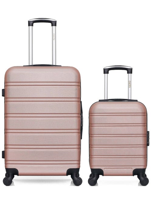 HERO - LOT DE 2 - VALISE WEEKEND ET VALISE CABINE XXS RENOSO - Kiabi