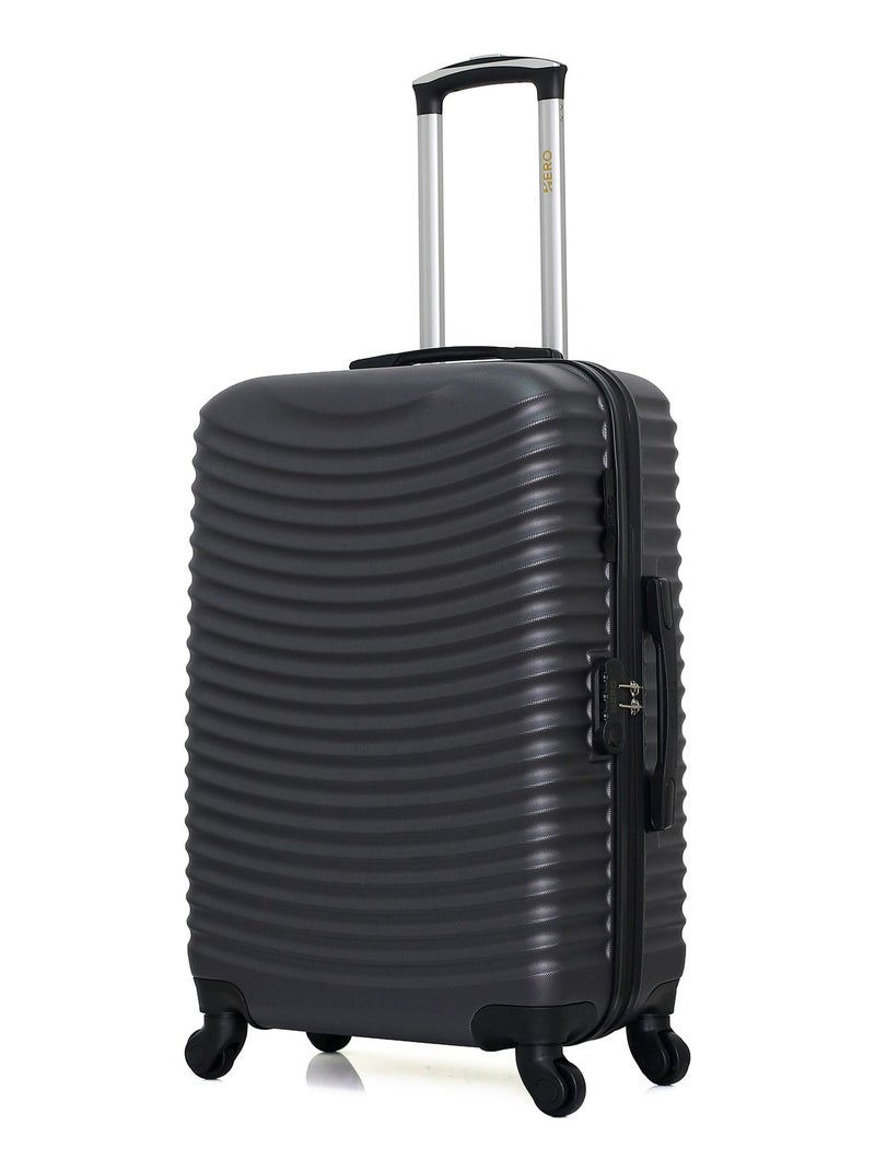 HERO - Lot de 2 - Valise weekend et vanity ETNA Gris foncé - Kiabi