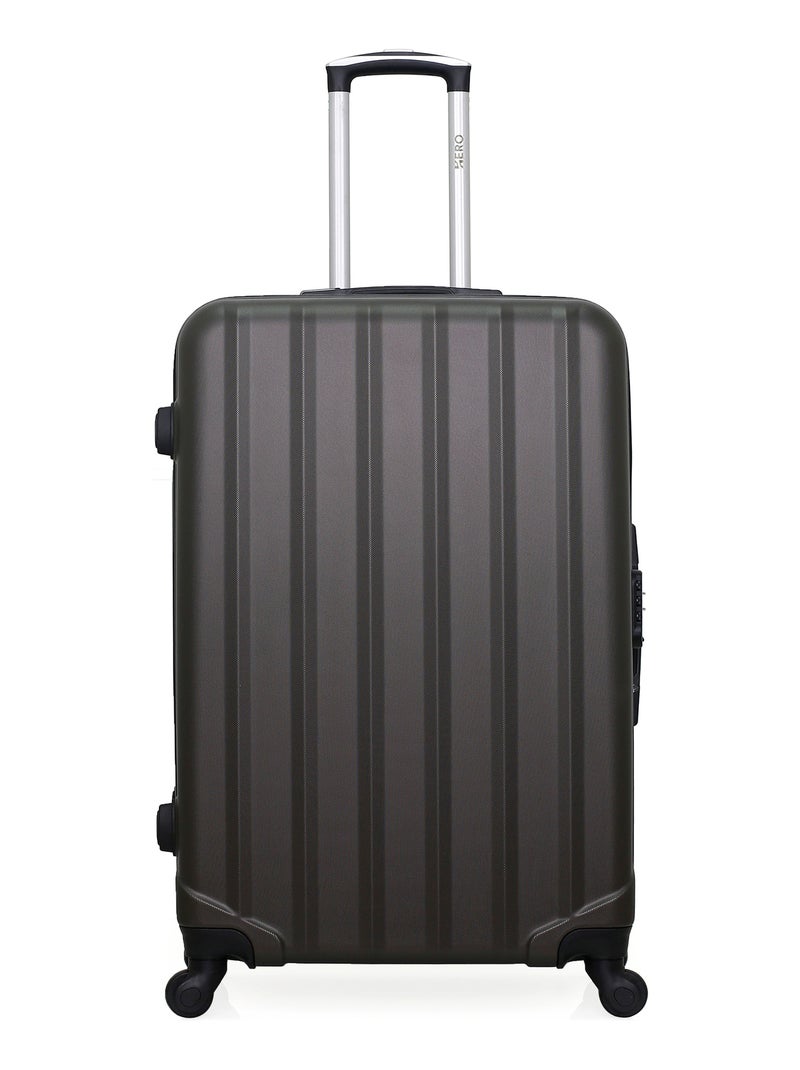 HERO - LOT DE 2 - Valises grand format et cabine HIMALAYA Gris foncé - Kiabi