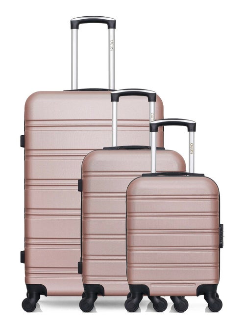 HERO - Lot de 3 - Valise grand format, valise cabine et valise cabine XXS RENOSO - Kiabi