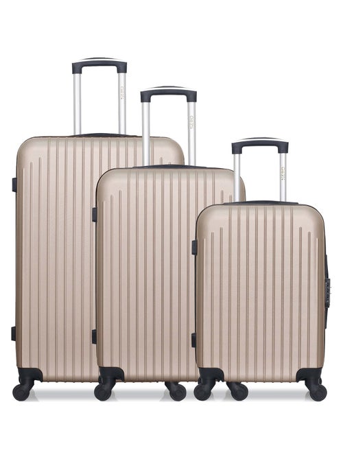 HERO - Lot de 3 - Valise grand format, valise weekend et valise cabine CARPATES - Kiabi