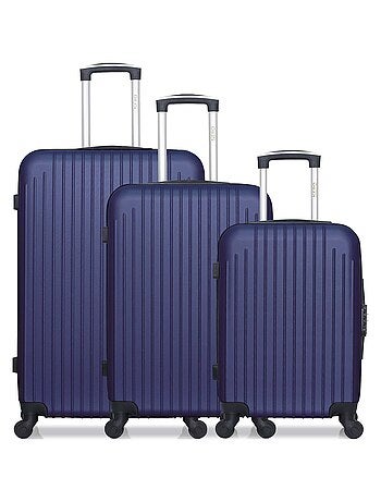 HERO - Lot de 3 - Valise grand format, valise weekend et valise cabine CARPATES