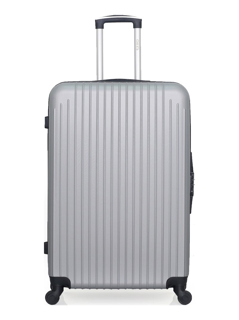 HERO - Lot de 3 - Valise grand format, valise weekend et valise cabine CARPATES Gris - Kiabi