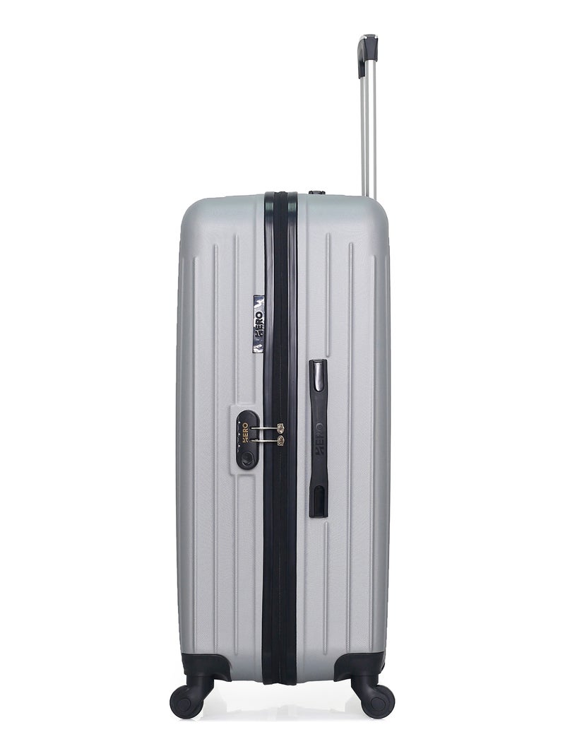 HERO - Lot de 3 - Valise grand format, valise weekend et valise cabine CARPATES Gris - Kiabi