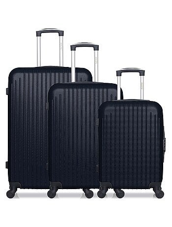 HERO - Lot de 3 - Valise grand format, valise weekend et valise cabine CARPATES