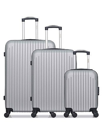 HERO - Lot de 3 - Valise Grand format, valise weekend et valise cabine XXS CARPATES