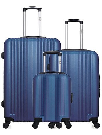 HERO - Lot de 3 - Valise Grand format, valise weekend et valise cabine XXS LIPARI