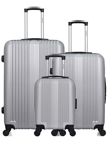 HERO - Lot de 3 - Valise Grand format, valise weekend et valise cabine XXS LIPARI