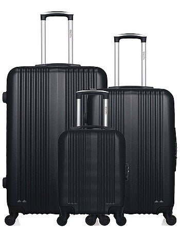 HERO - Lot de 3 - Valise Grand format, valise weekend et valise cabine XXS LIPARI