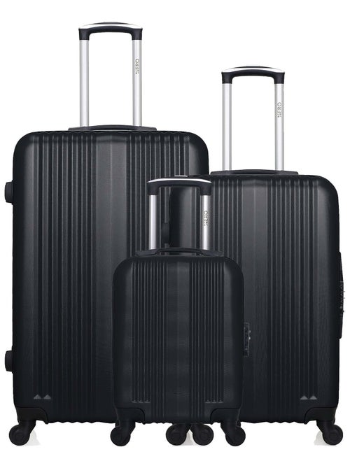 HERO - Lot de 3 - Valise Grand format, valise weekend et valise cabine XXS LIPARI - Kiabi