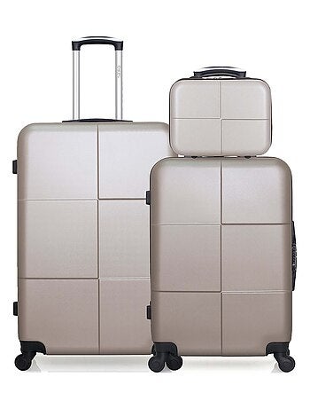 HERO - Lot de 3 - Valise grand format, valise weekend et vanity CORONADO