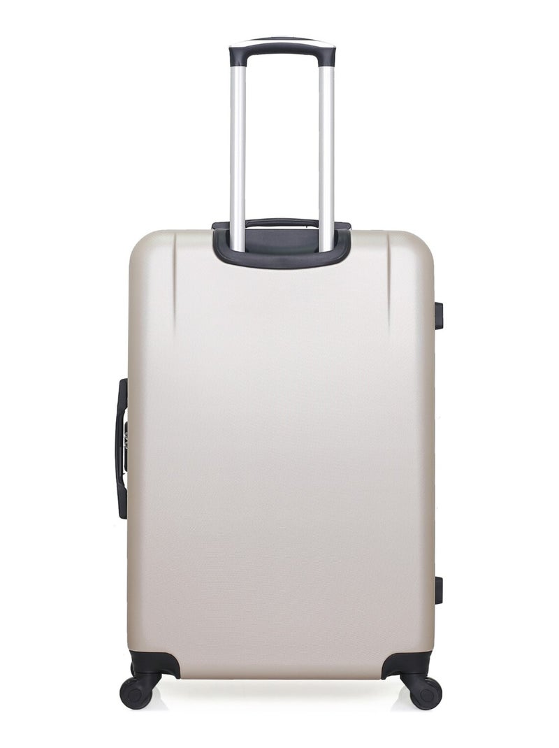 HERO - Lot de 3 - Valise grand format, valise weekend et vanity CORONADO Beige - Kiabi