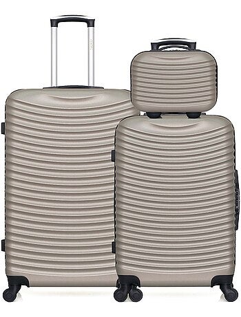 HERO - Lot de 3 - Valise grand format, valise weekend et vanity ETNA