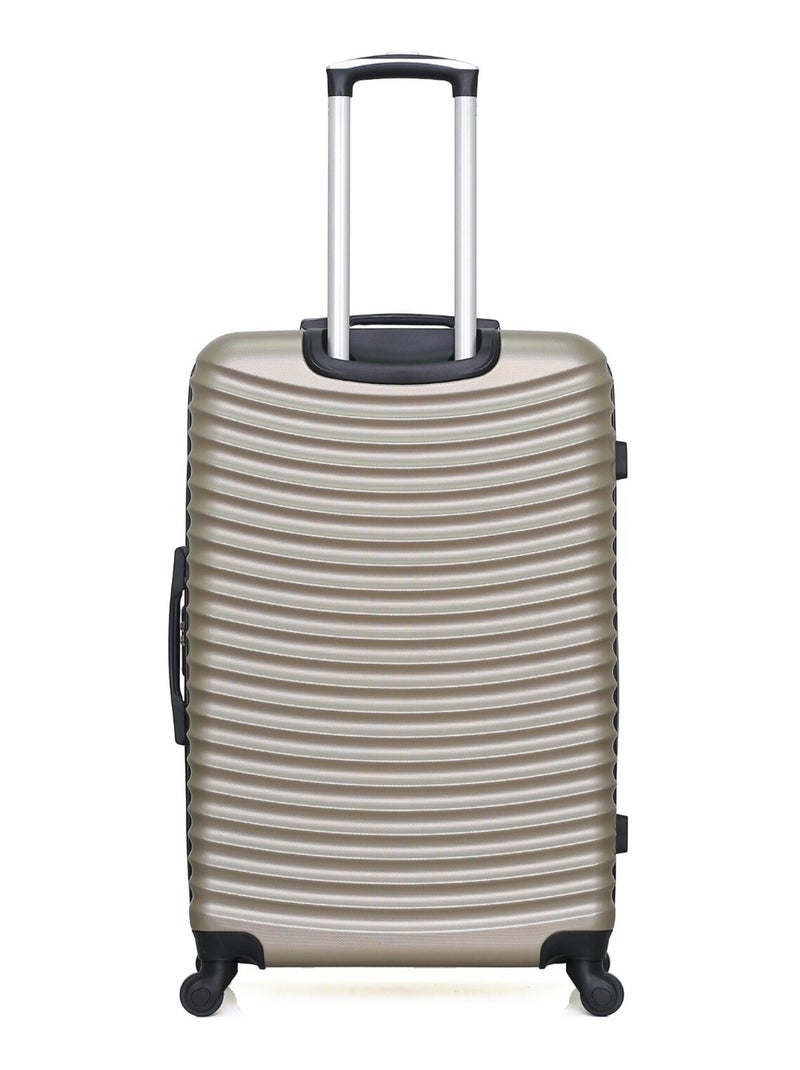 HERO - Lot de 3 - Valise grand format, valise weekend et vanity ETNA Beige - Kiabi