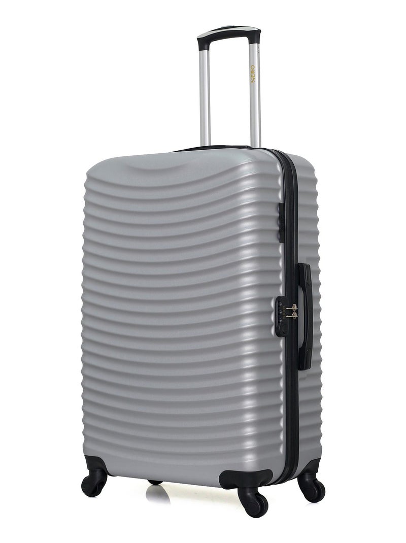 HERO - Lot de 3 - Valise grand format, valise weekend et vanity ETNA Gris - Kiabi