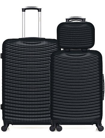 HERO - Lot de 3 - Valise grand format, valise weekend et vanity ETNA