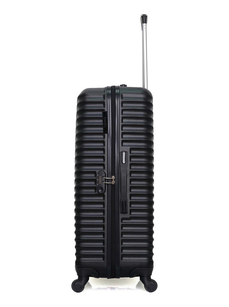 HERO - Lot de 3 - Valise grand format, valise weekend et vanity ETNA Noir - Kiabi