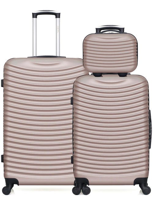 HERO - Lot de 3 - Valise grand format, valise weekend et vanity ETNA - Kiabi
