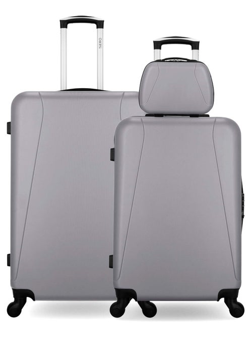 HERO - Lot de 3 - Valise grand format, valise weekend et vanity LANZAROTE - Kiabi