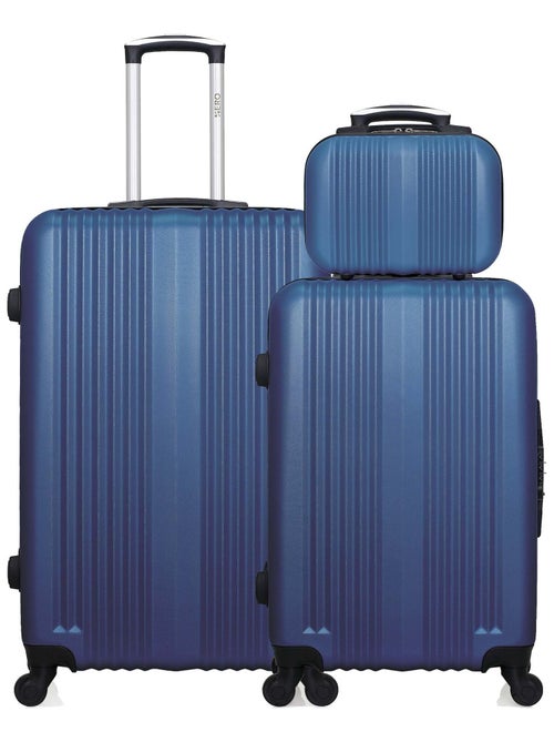HERO - Lot de 3 - Valise grand format, valise weekend et vanity LIPARI - Kiabi