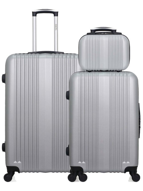 HERO - Lot de 3 - Valise grand format, valise weekend et vanity LIPARI - Kiabi