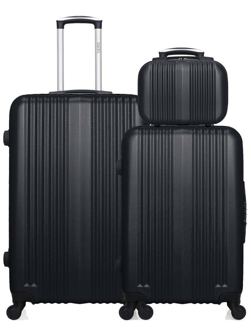 HERO - Lot de 3 - Valise grand format, valise weekend et vanity LIPARI - Kiabi