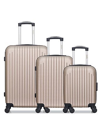 HERO - Lot de 3 - Valise Weekend, valise cabine et valise cabine XXS CARPATES